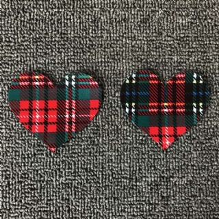 tartan nipple pasties