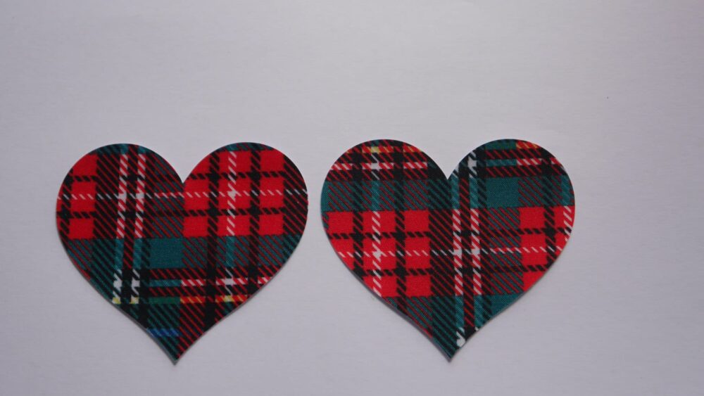 Highland Heart Tartan Nipple Pastie